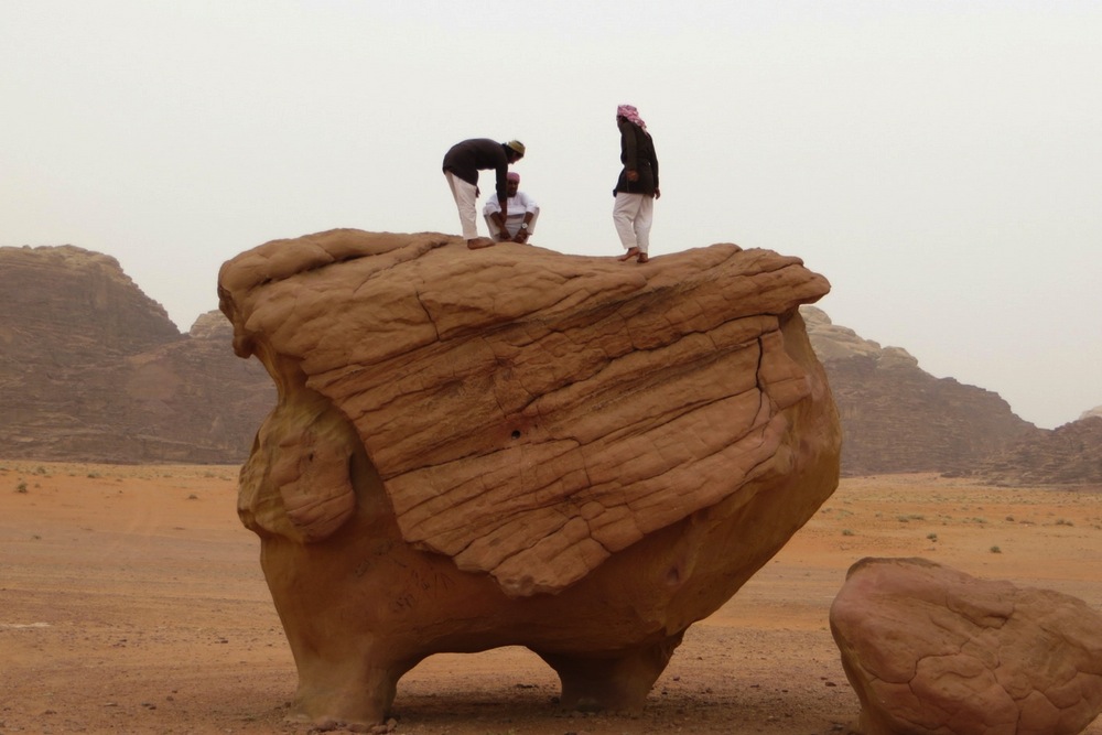 Jordanien Wadi Rum Chicken Rock