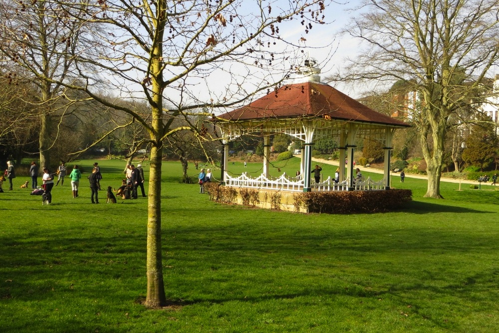 Alexandra Park in Hastings in England