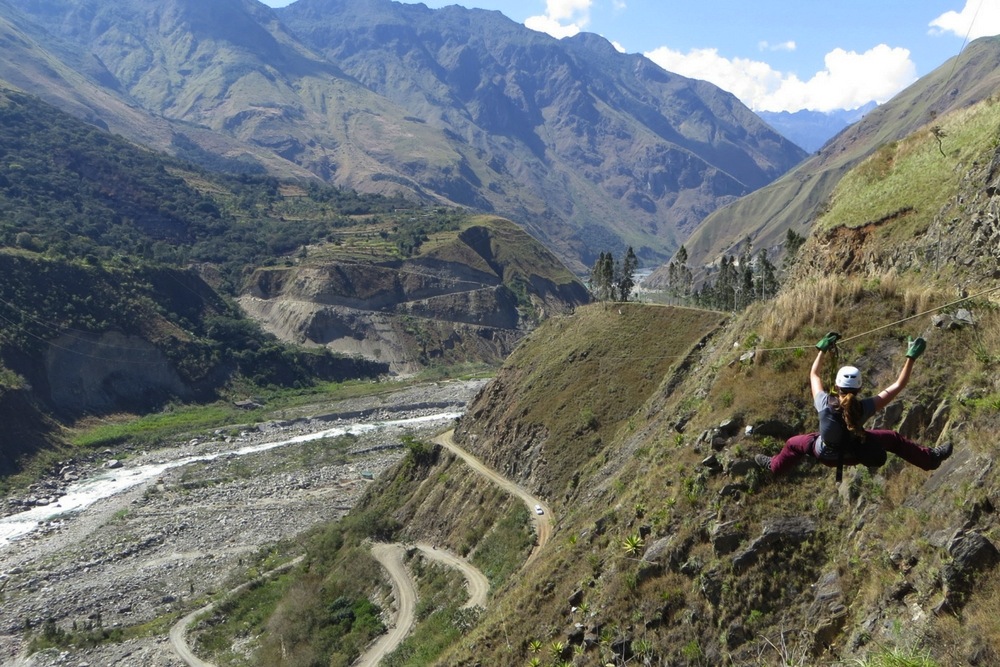 Ziplining Peru Machu Picchu Inca Jungle Trek