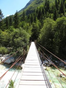 Bovec Soca Wanderweg