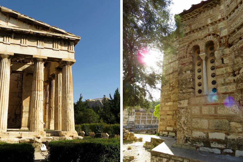 Athen Städtetrip griechische Agora